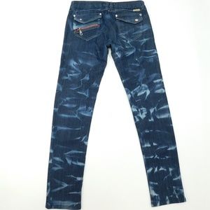 Vintage WATCH LA Jeans Skinny Stretch 11 Jr 30x32